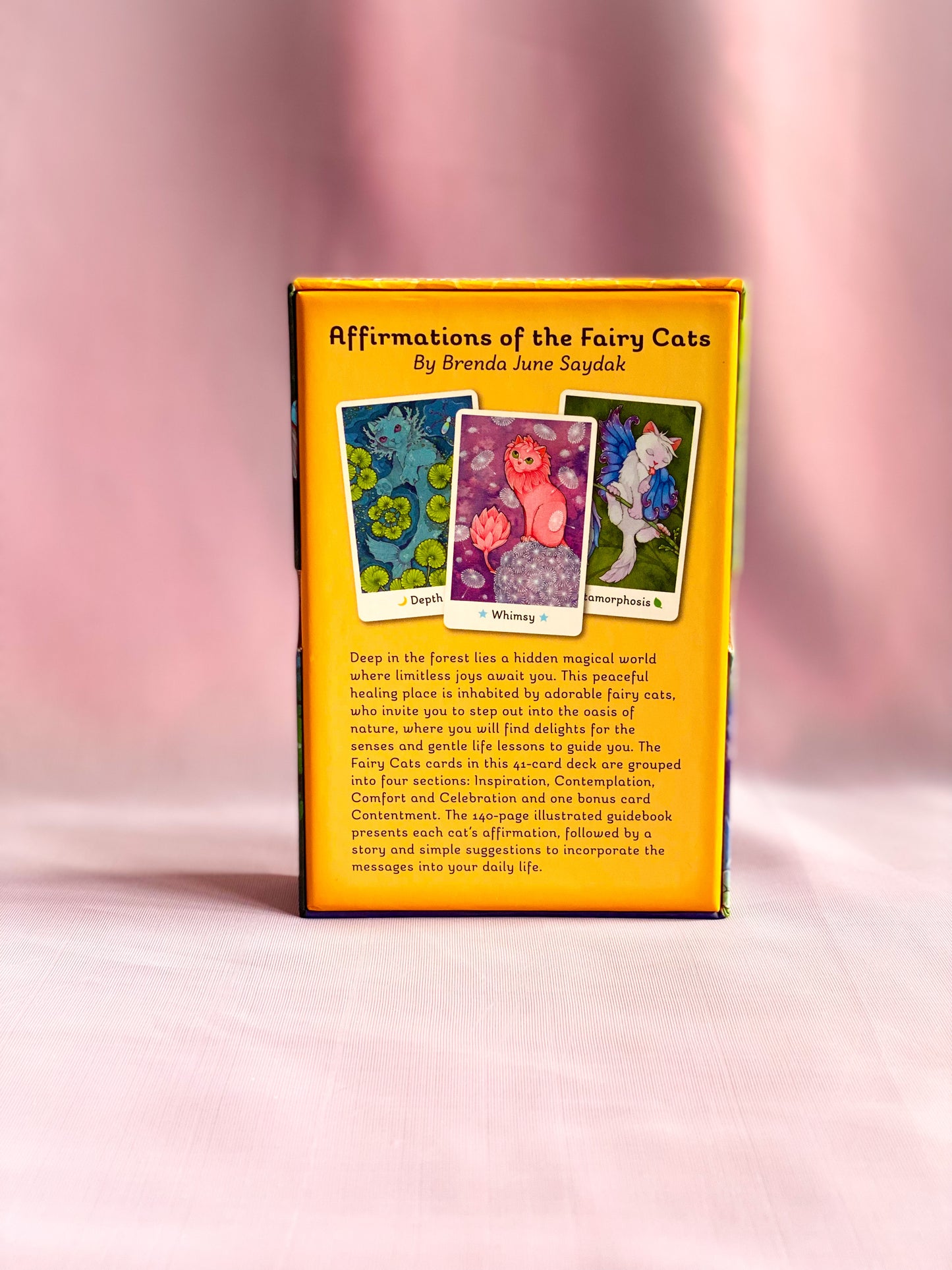 Affirmations of the Fairy Cats Deck and Book Set