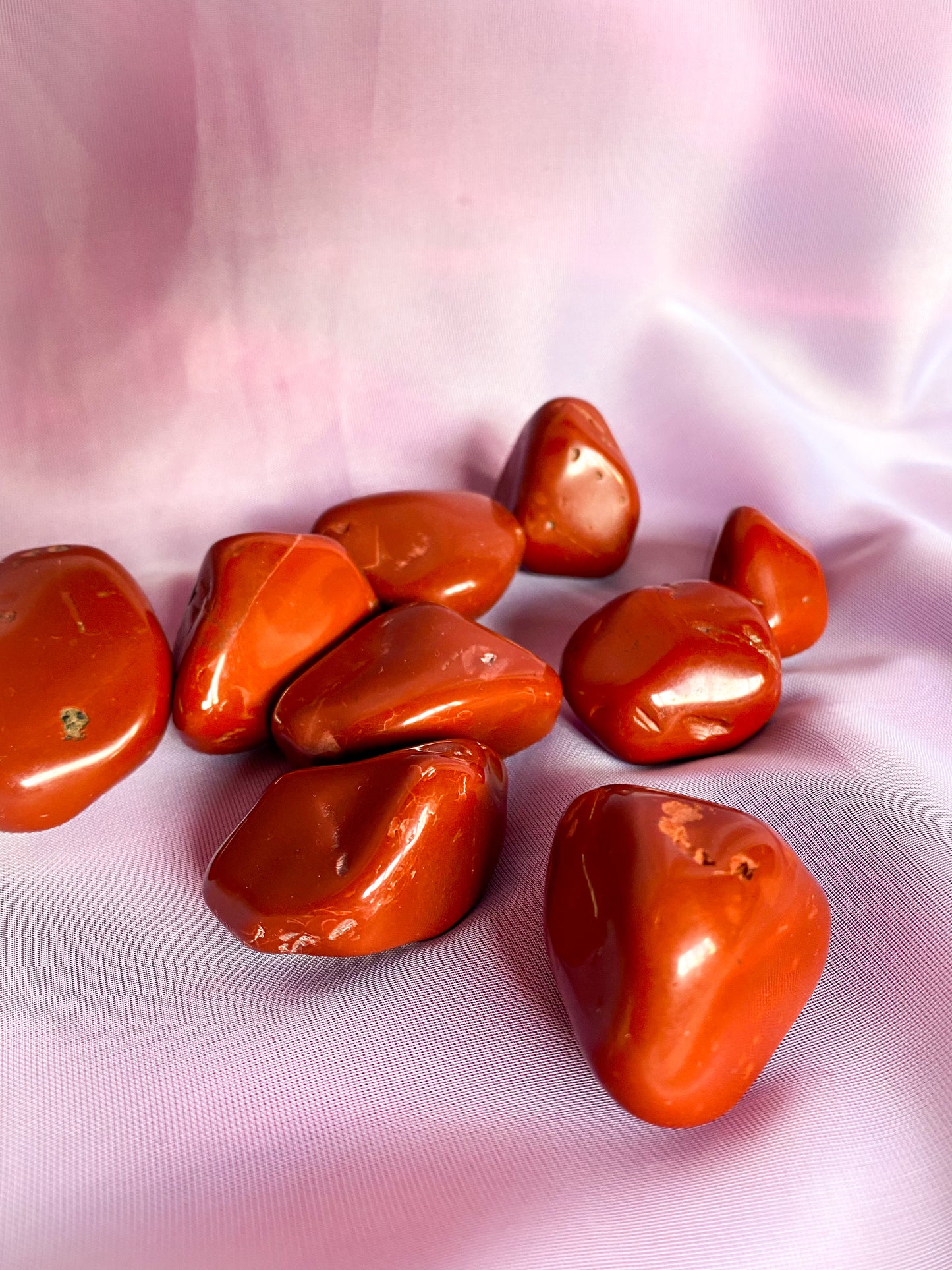 Red Jasper Tumbled Crystal 40-50 mm