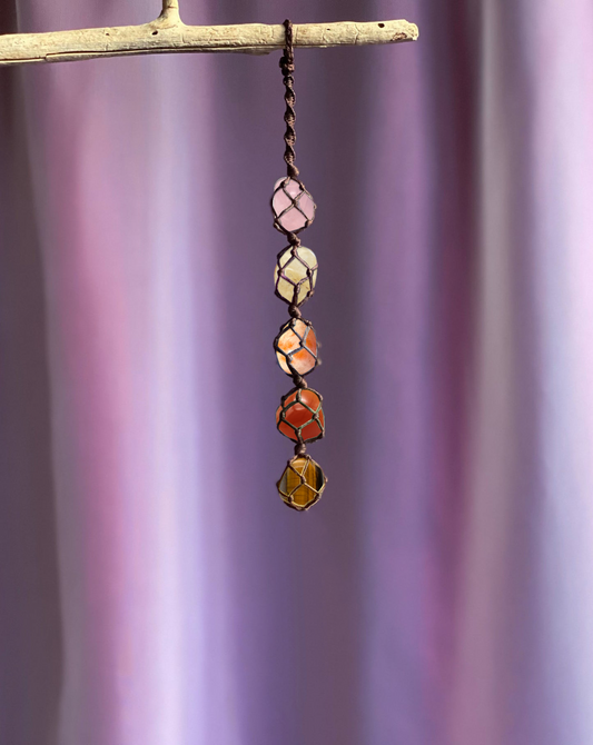 Leo Season 5 Stone Crystal Hanging