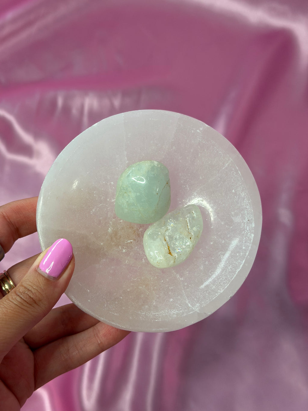 Aquamarine Tumbled Crystal 30-40 mm
