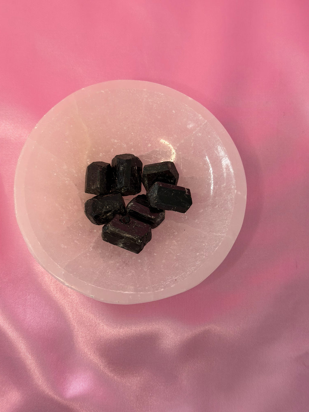 Black Tourmaline Raw Crystal 0-10 g