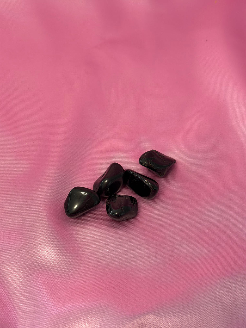 Black Tourmaline Tumbled Crystal 20-30 mm