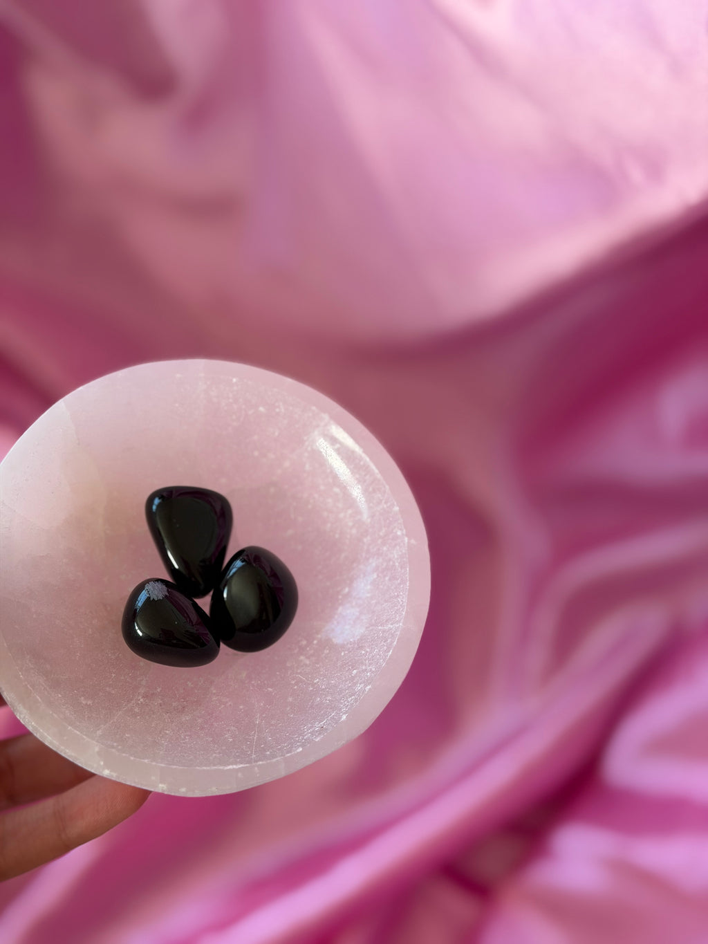 Black Obsidian Tumbled Crystal 20-30 mm