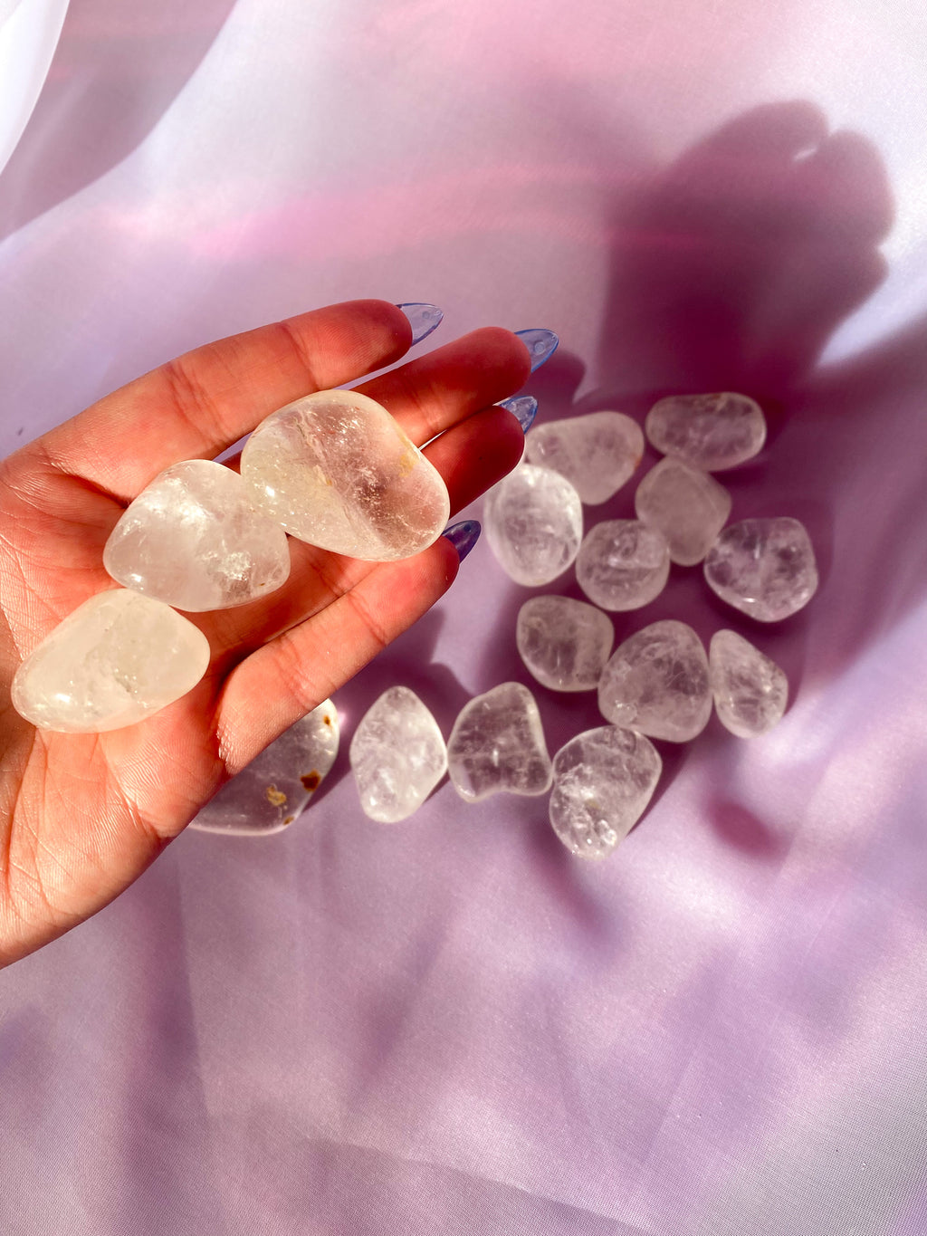Clear Quartz Tumbled Crystal 40-50 mm