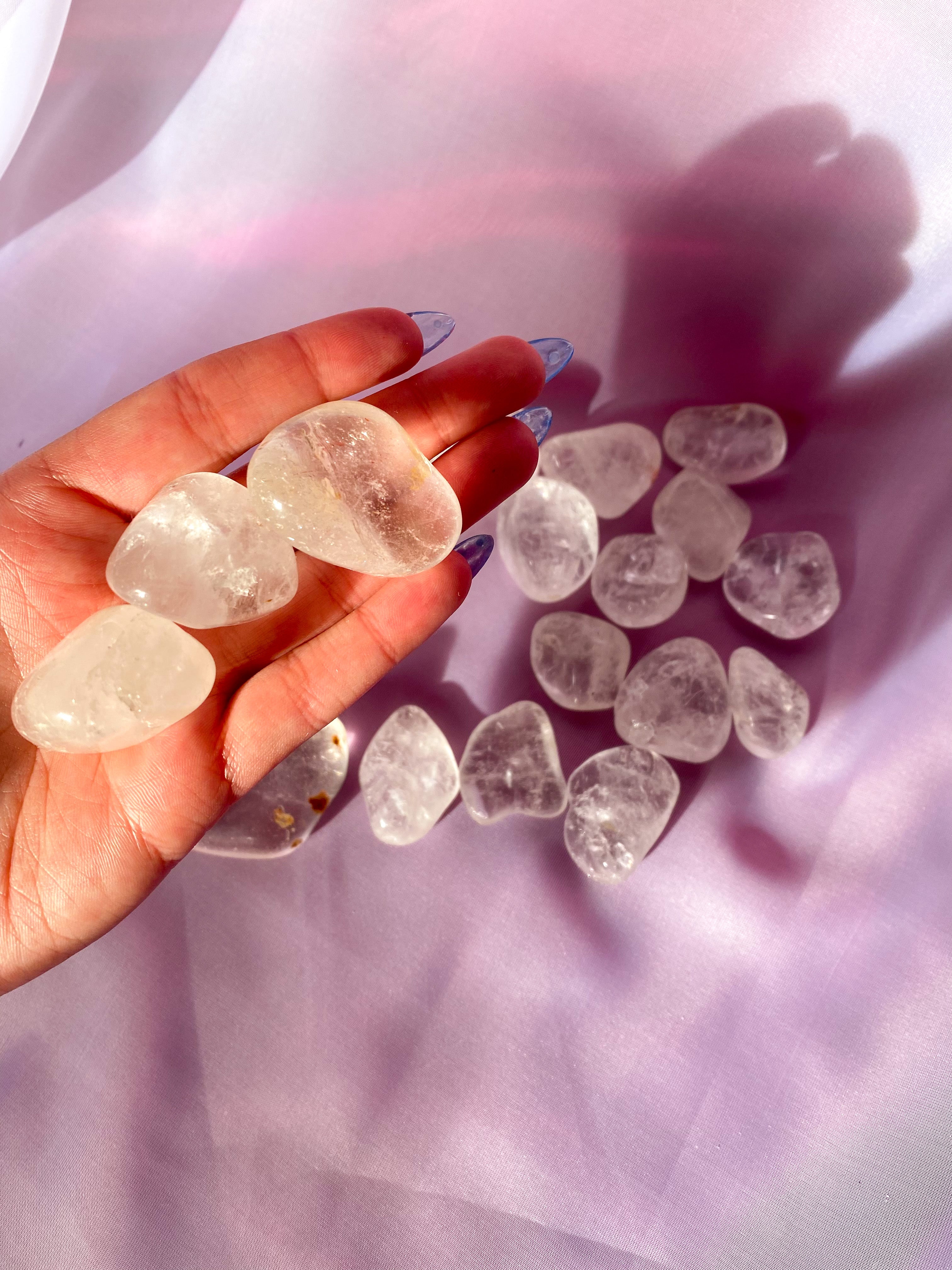Clear Quartz Tumbled Crystal 40-50 mm