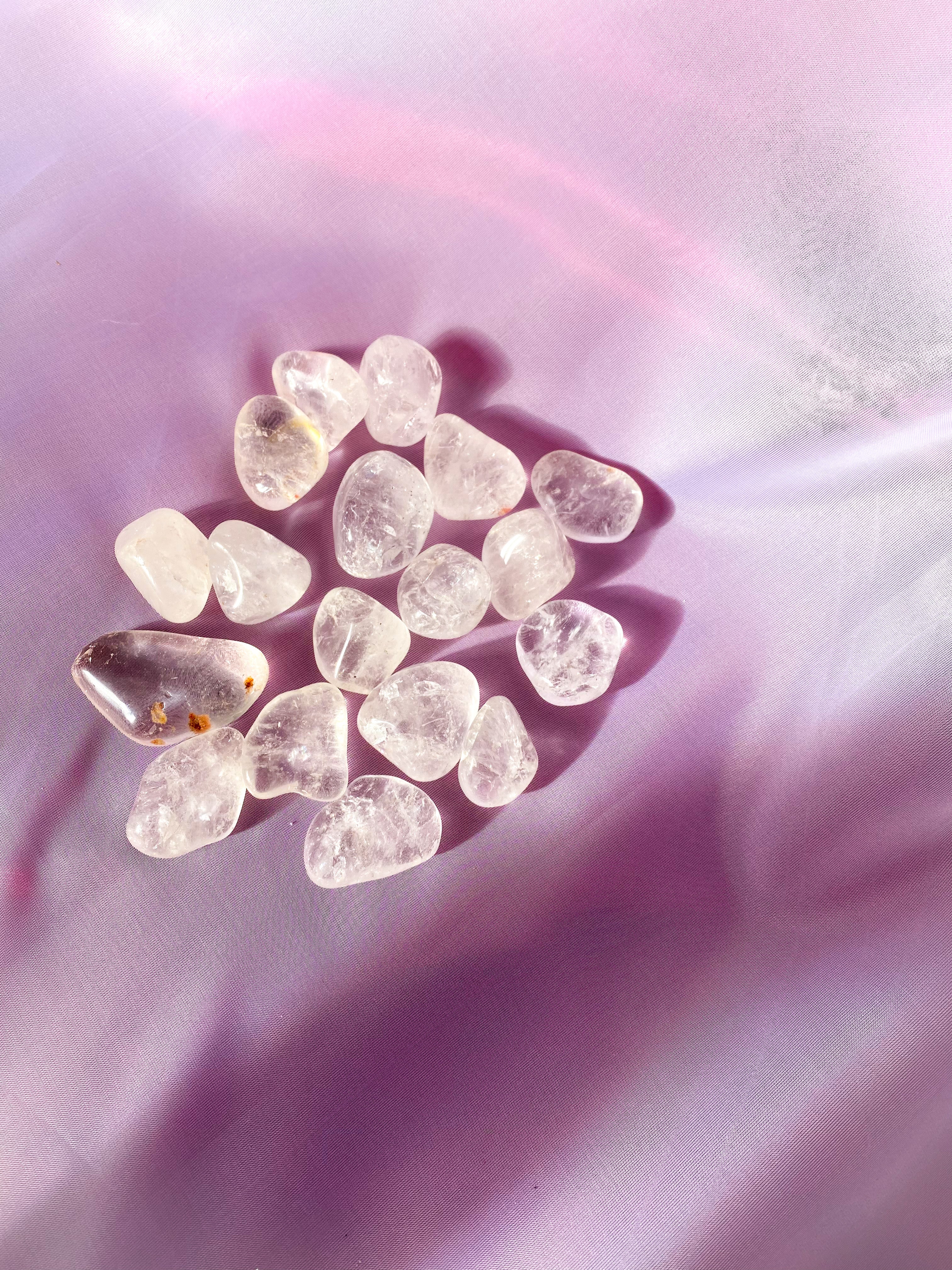 Clear Quartz Tumbled Crystal 30-40 mm