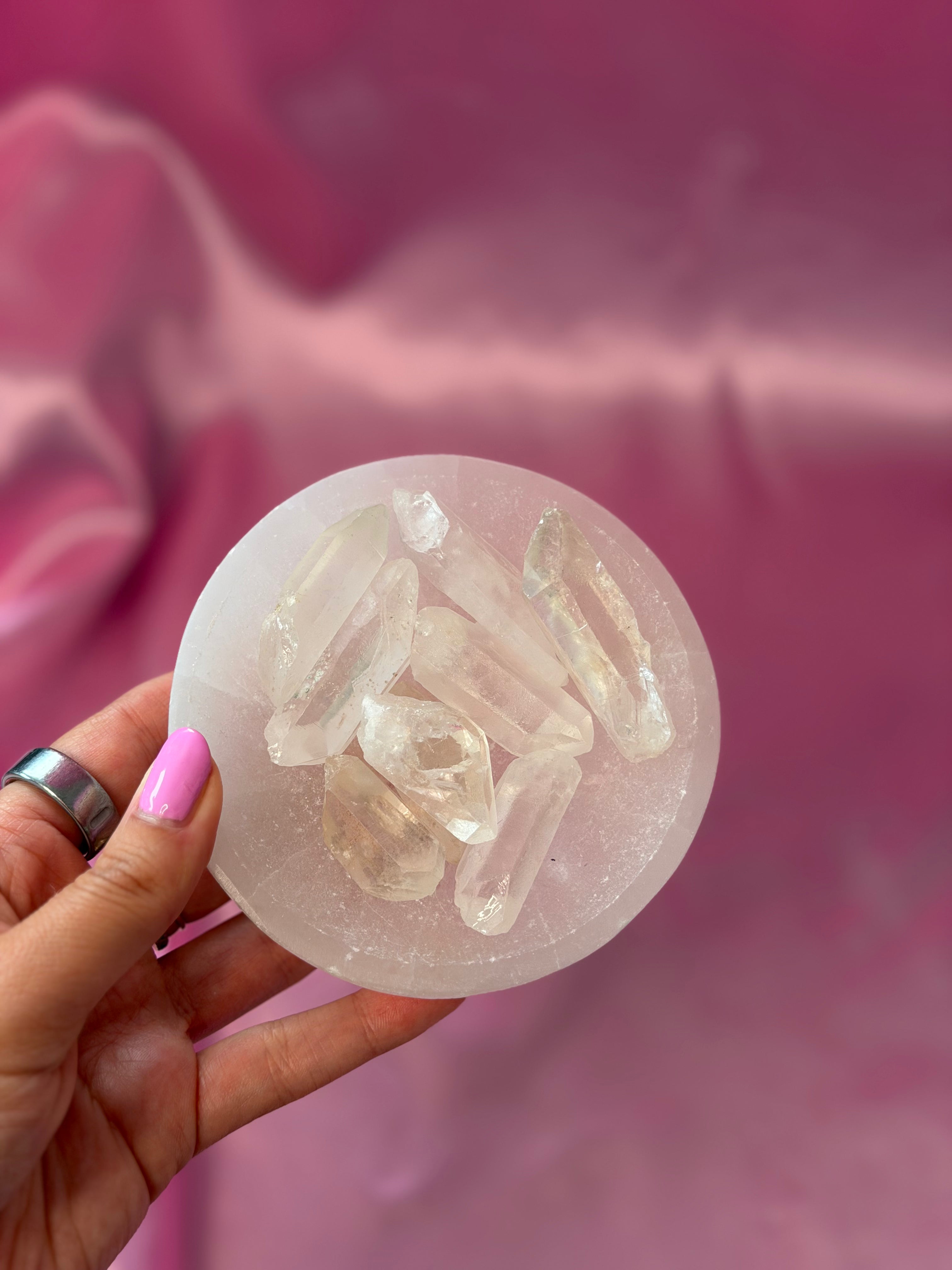 Clear Quartz Points Crystal 10-20 g