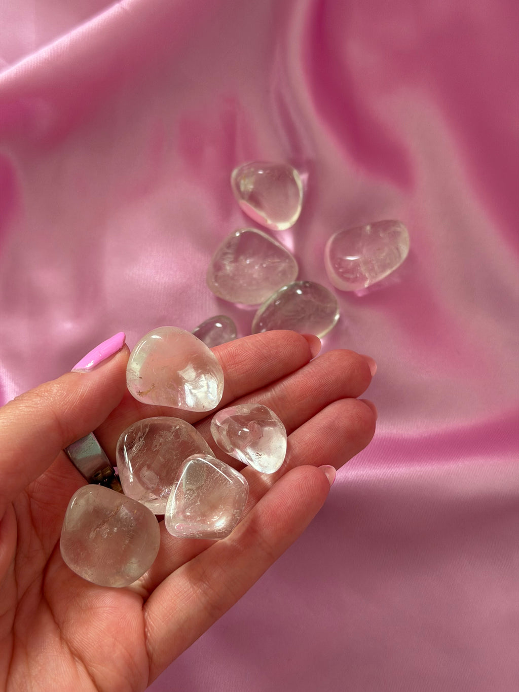 Clear Quartz Tumbled Crystal 30-40 mm