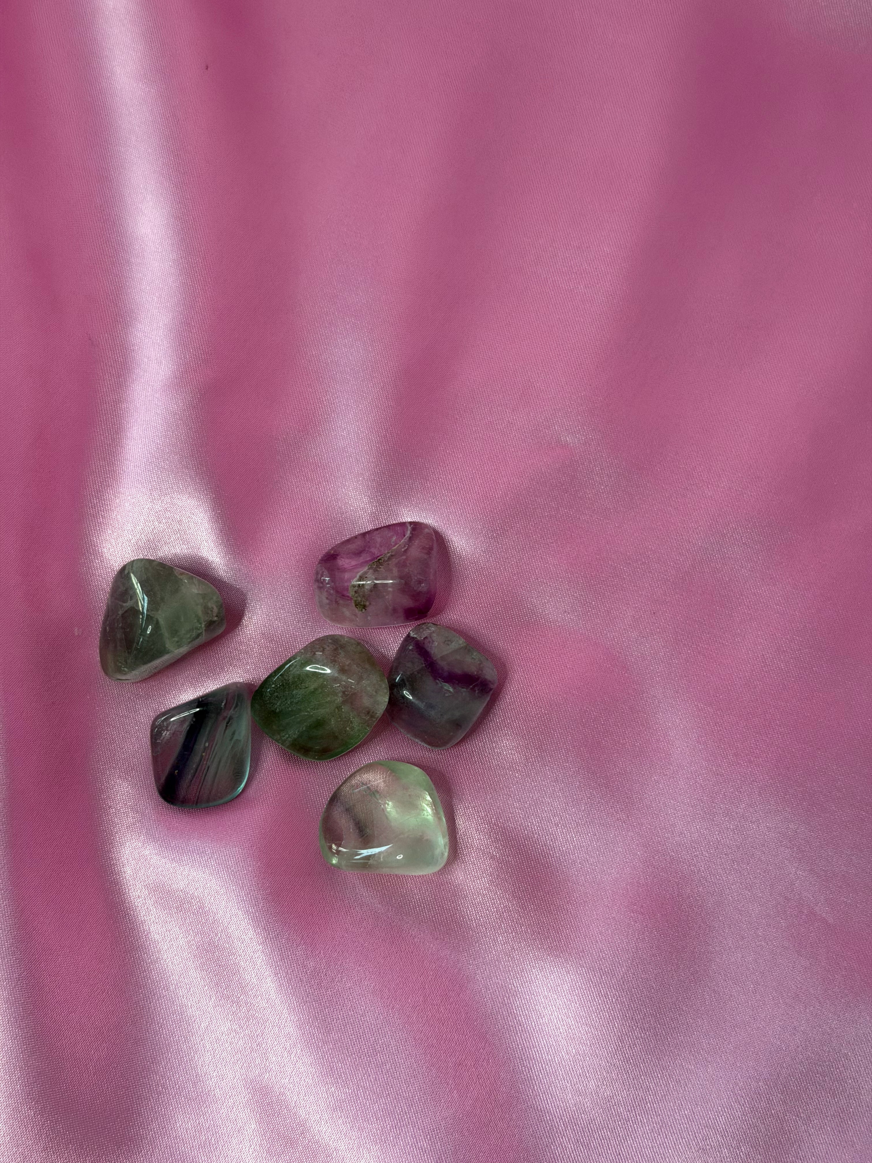 Fluorite Tumbled Crystal 20-30 mm