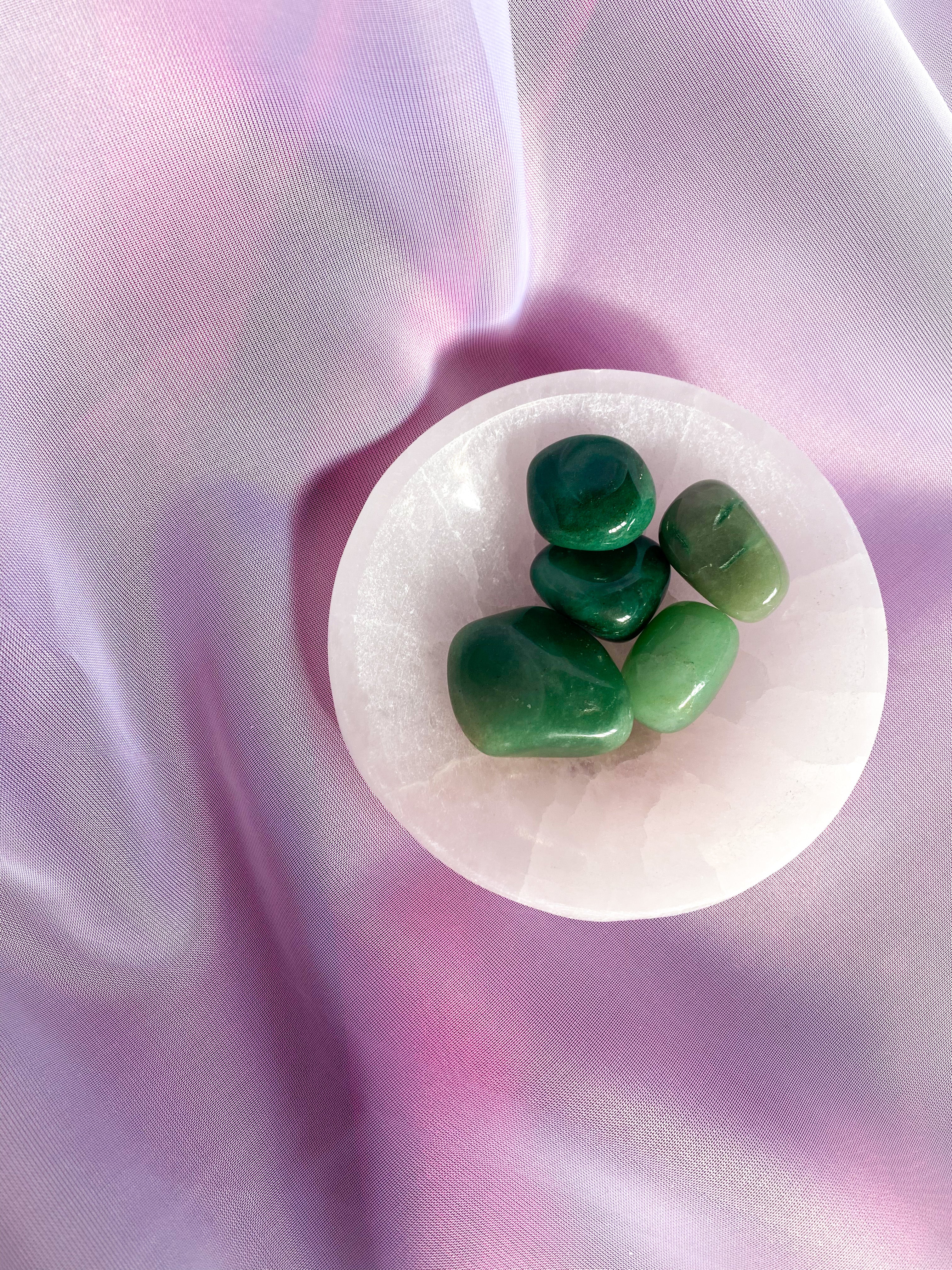 Green Aventurine Tumbled Crystal 20-30 mm