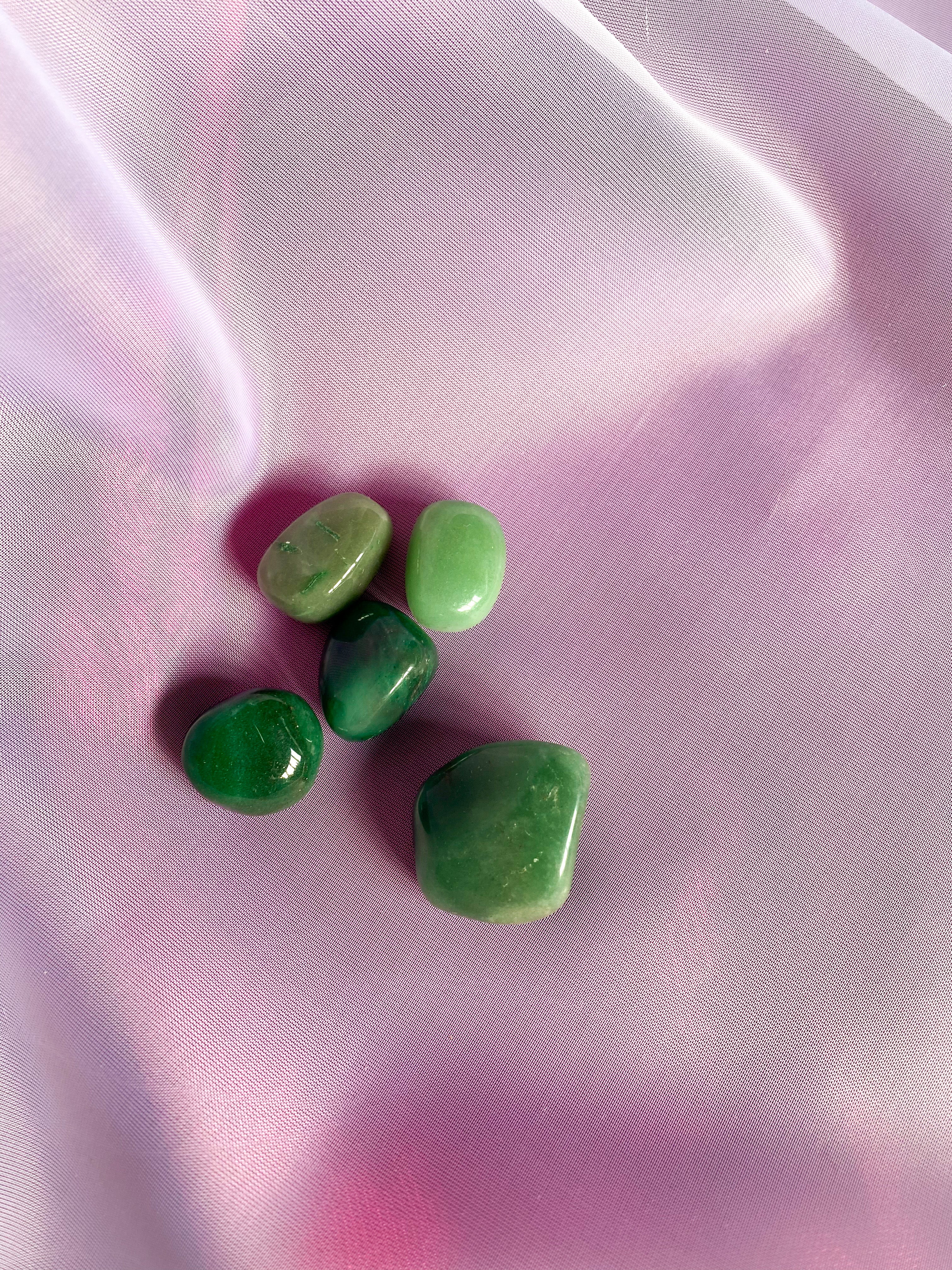 Green Aventurine Tumbled Crystal 30-40 mm