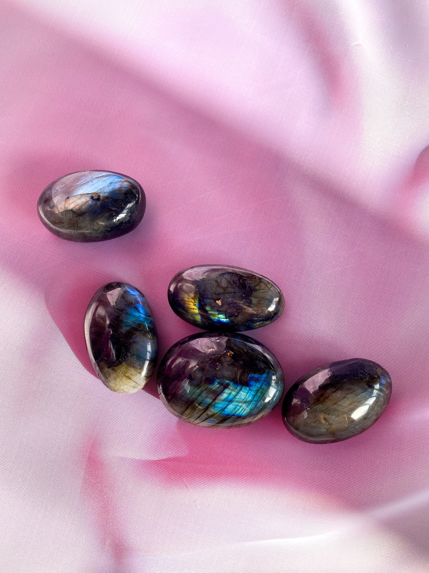 Labradorite Palm Stones