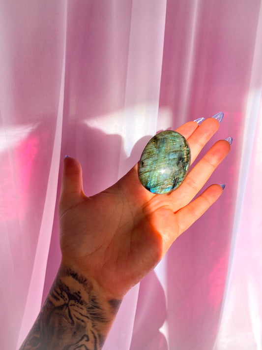 Labradorite Palm Stones