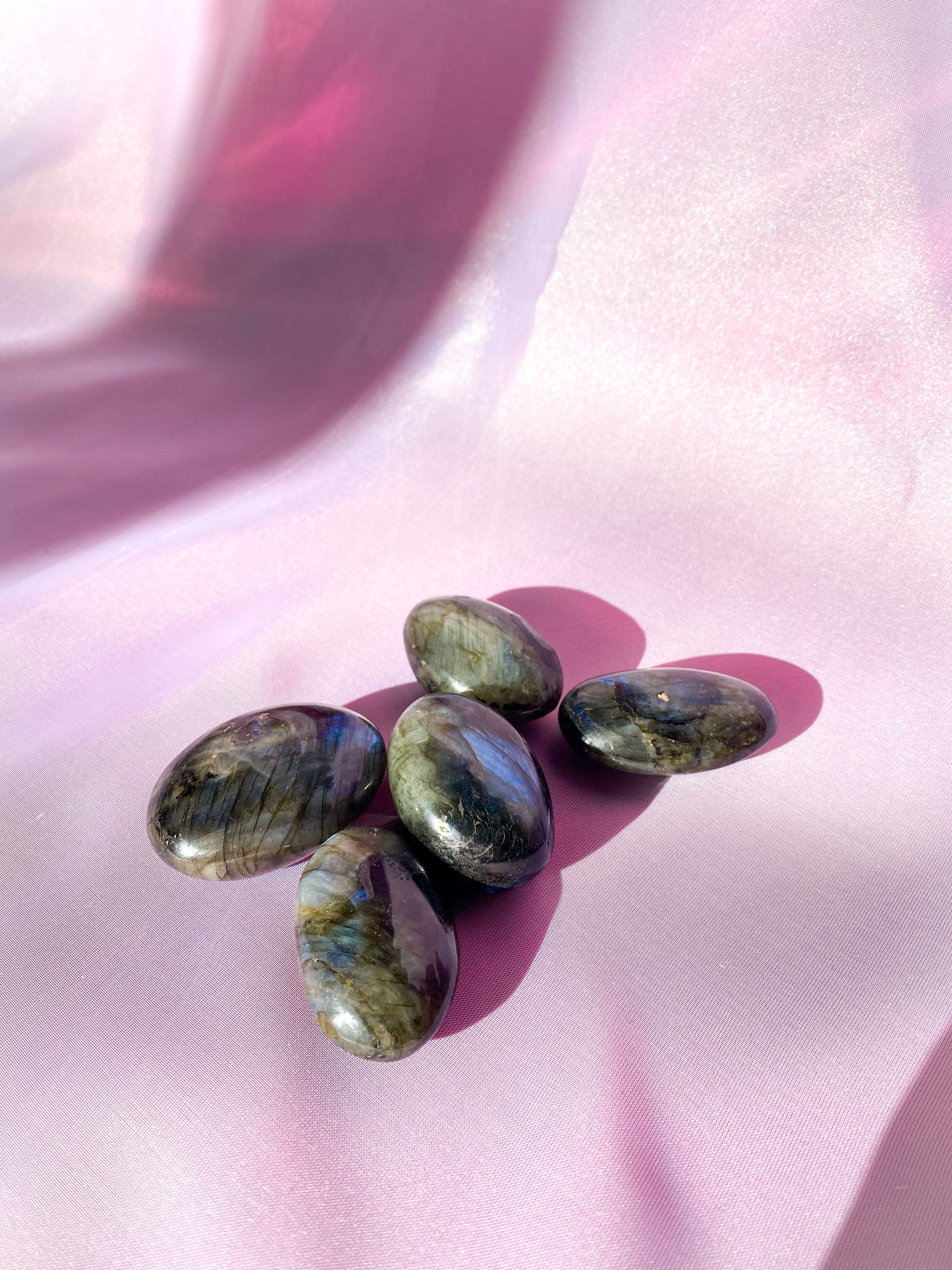 Labradorite Palm Stones