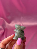 Rabbit - Labradorite Crystal Carving