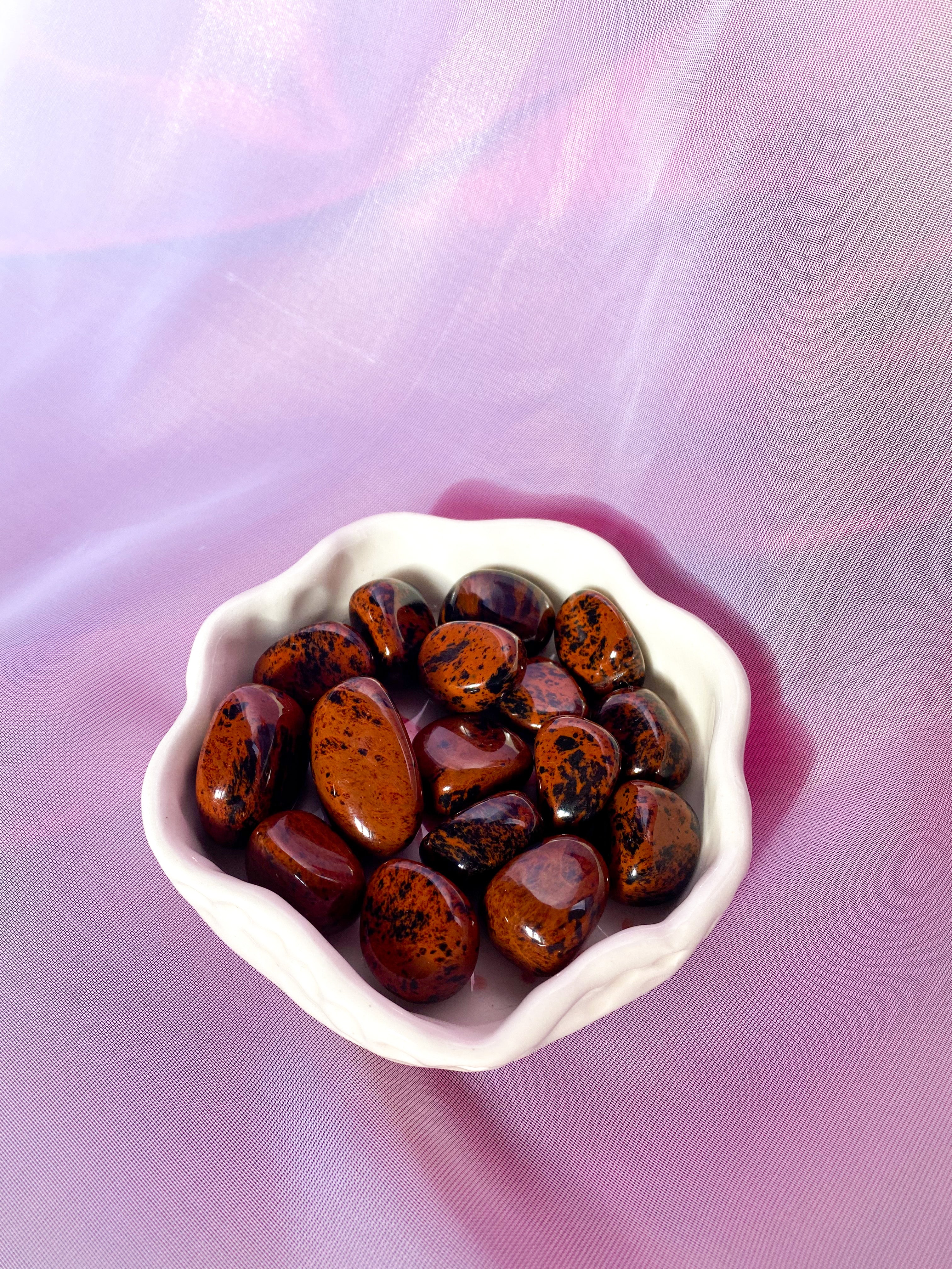 Mahogany Obsidian Tumbled Crystal 20-30 mm