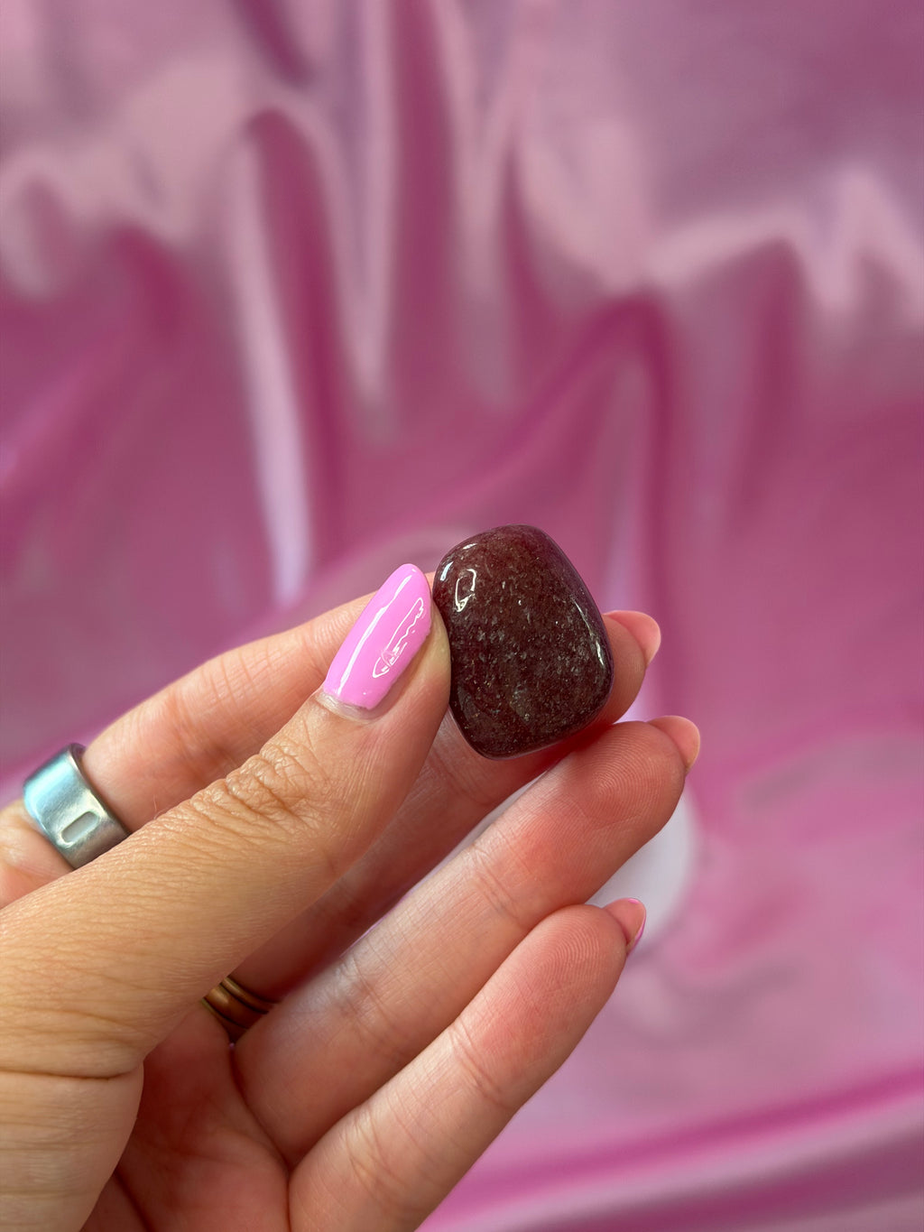 Pink Muscovite Tumbled Crystal 20-30 mm
