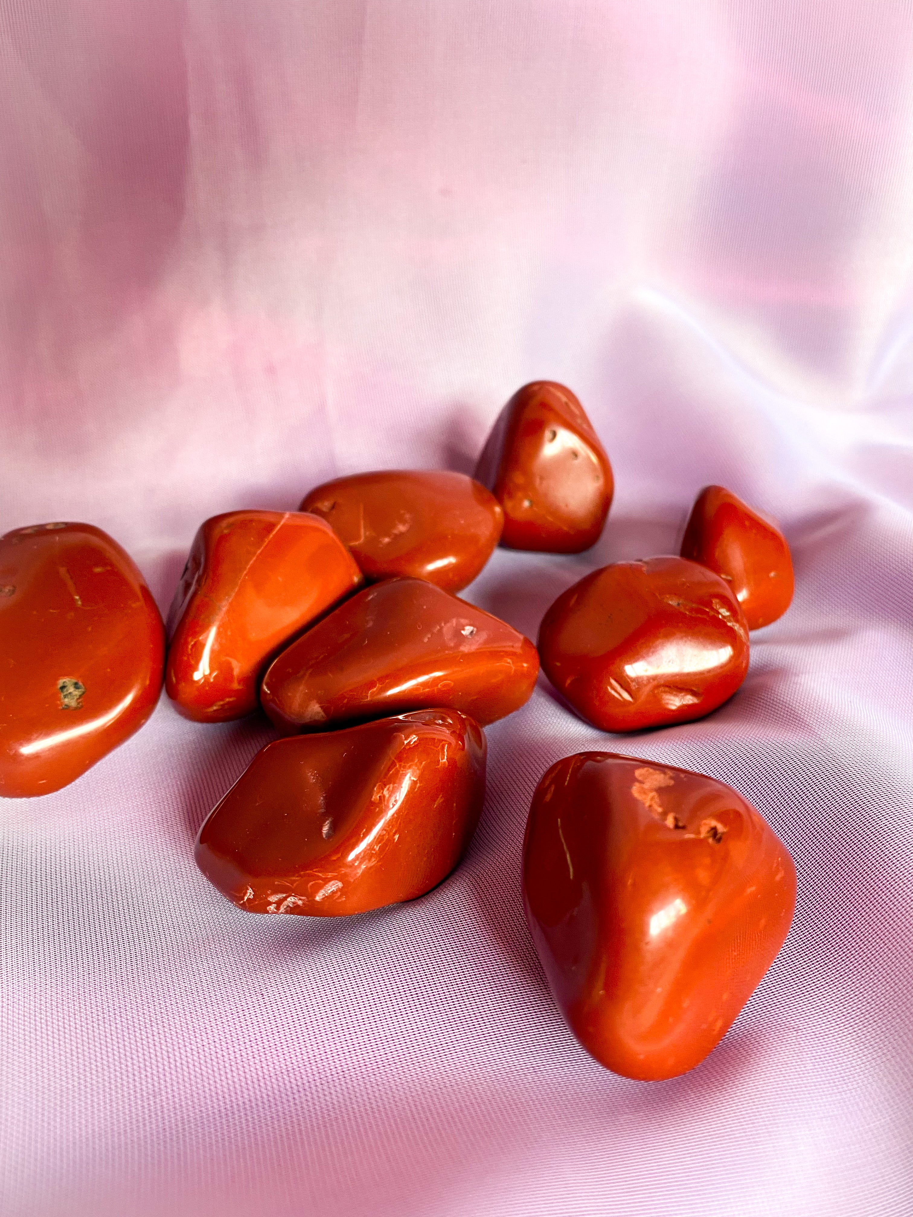Red Jasper Tumbled Crystal 40-50 mm