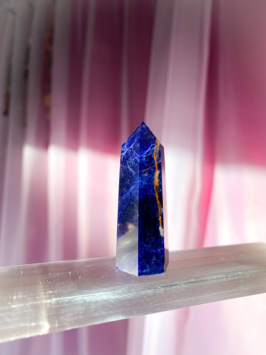 Sodalite Crystal Tower - 6cm