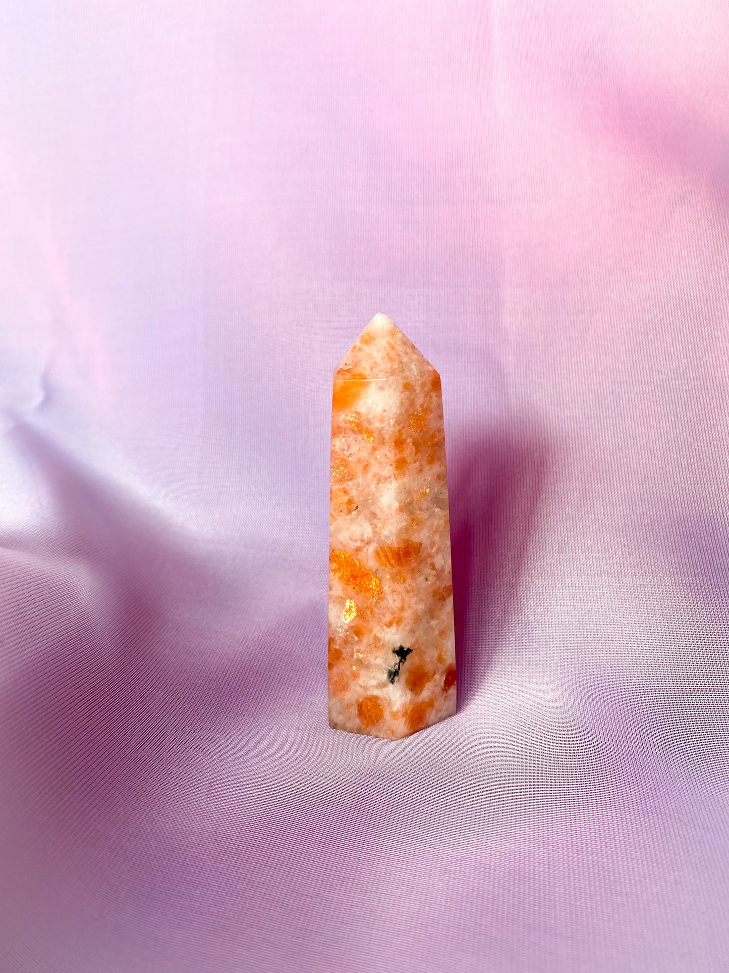 Sunstone Crystal Tower - 7cm