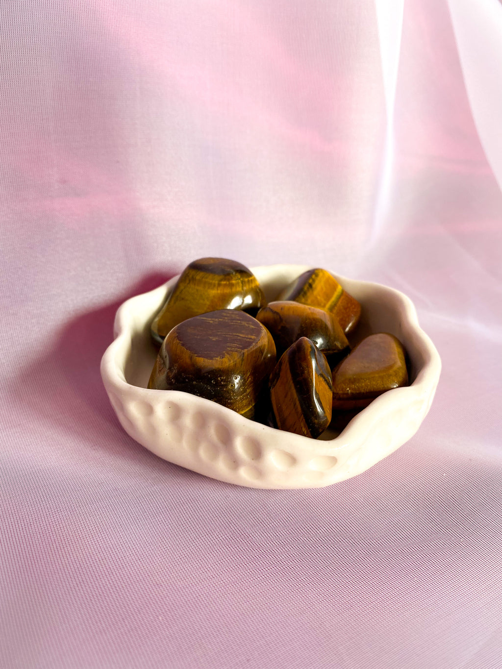 Tigers Eye Tumbled Crystal 30-40 mm