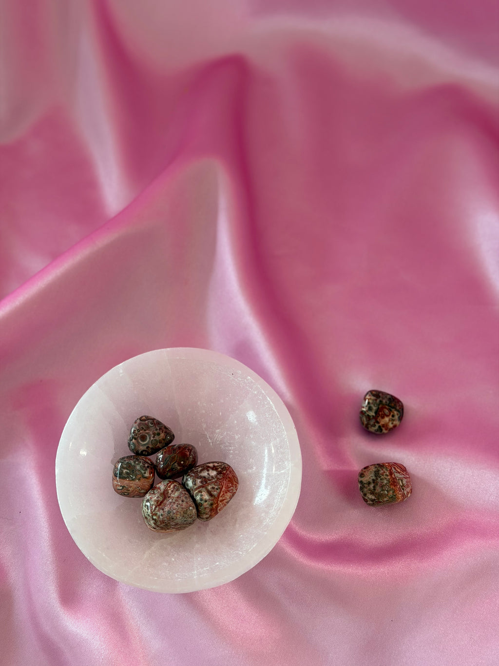 Leopard Skin Jasper Tumbled Crystal 20-30 mm