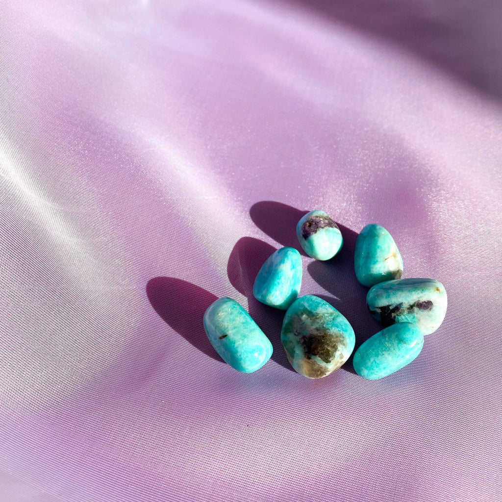 Amazonite Tumbled Crystal 20-30 mm