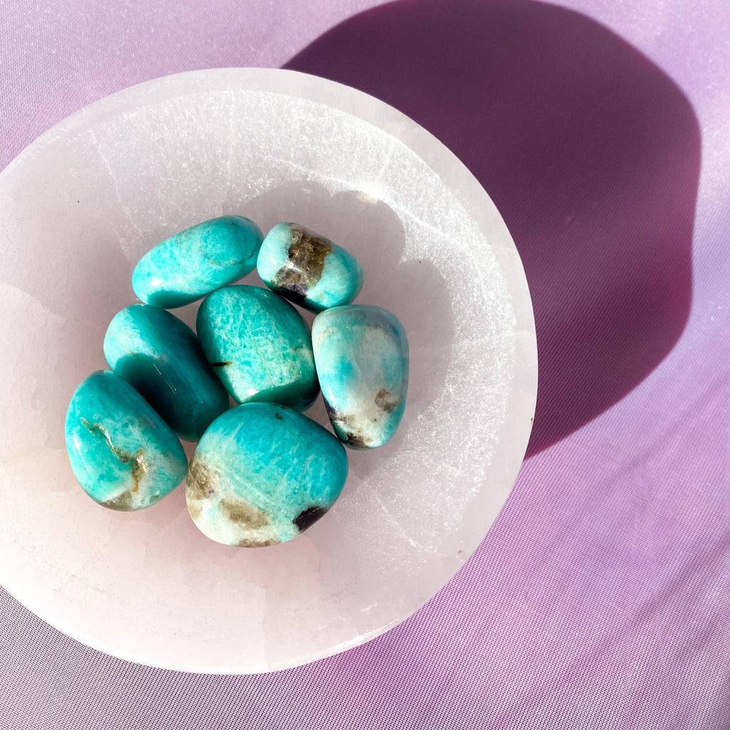 Amazonite Tumbled Crystal 20-30 mm