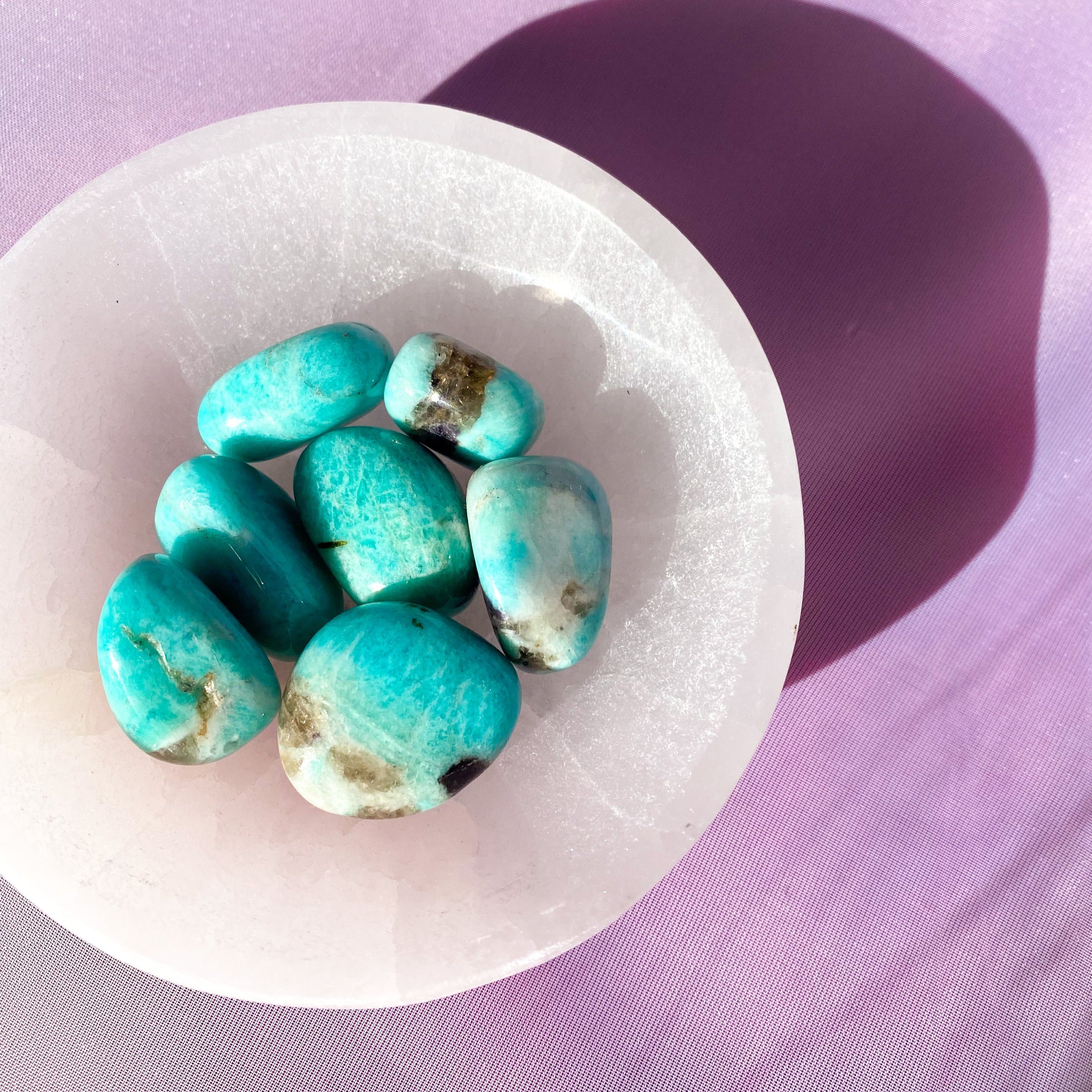 Amazonite Tumbled Crystal 20-30 mm