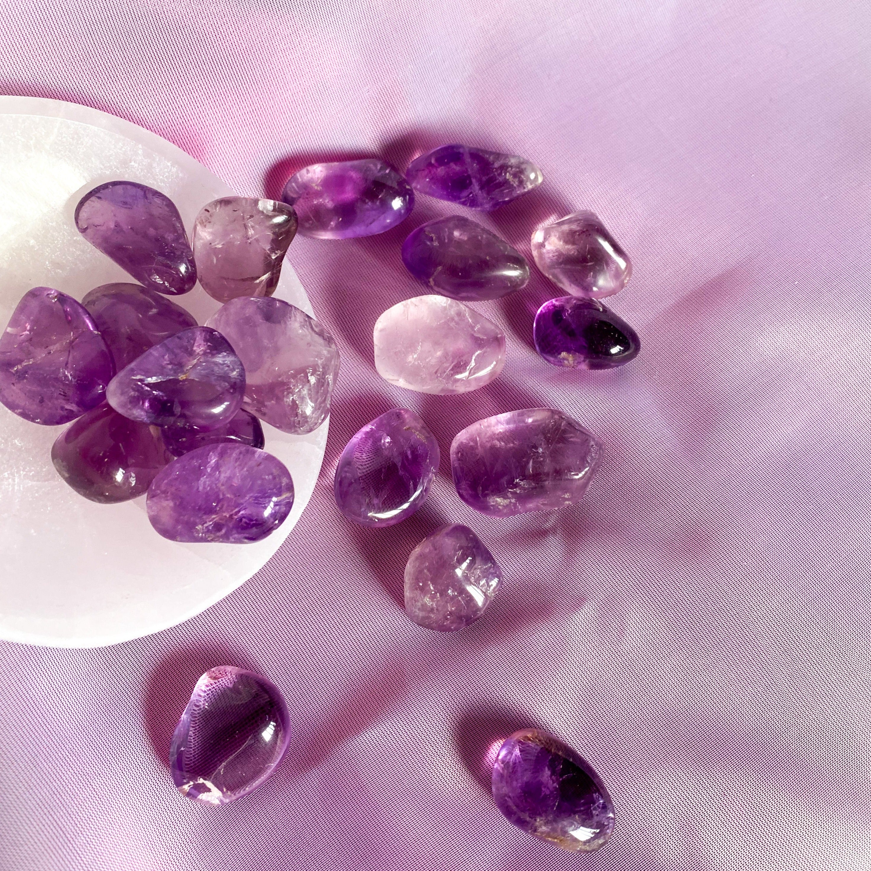 Amethyst Tumbled Crystal 30-40 mm