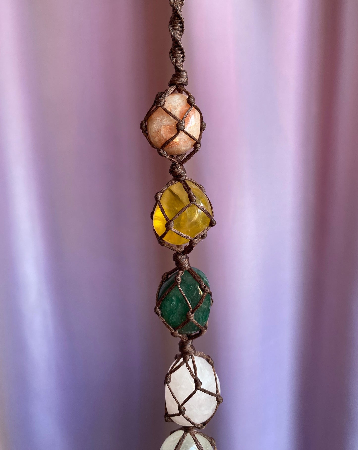 Positivity, Abundance & Balancing - Crystal Wall Hanging