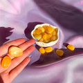 Yellow Calcite Tumbled Crystal 20-30 mm